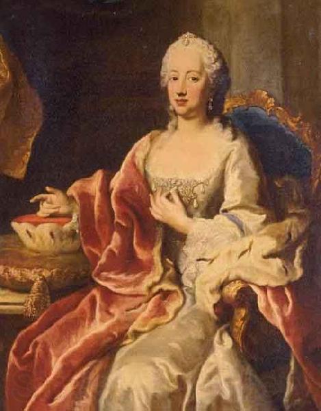 Jacopo Amigoni Portrait of Maria Anna of Sulzbach Spain oil painting art